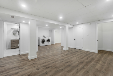 Basement finishing project